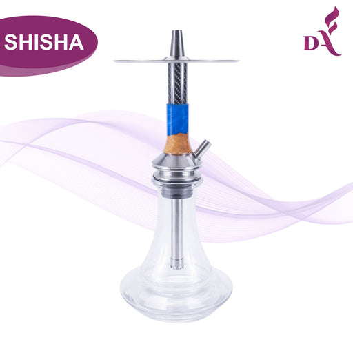 Portable hookah glass
