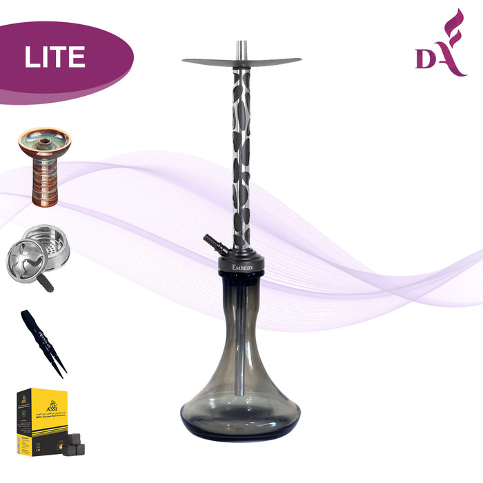Shisha Embery Mono Wave - Silver