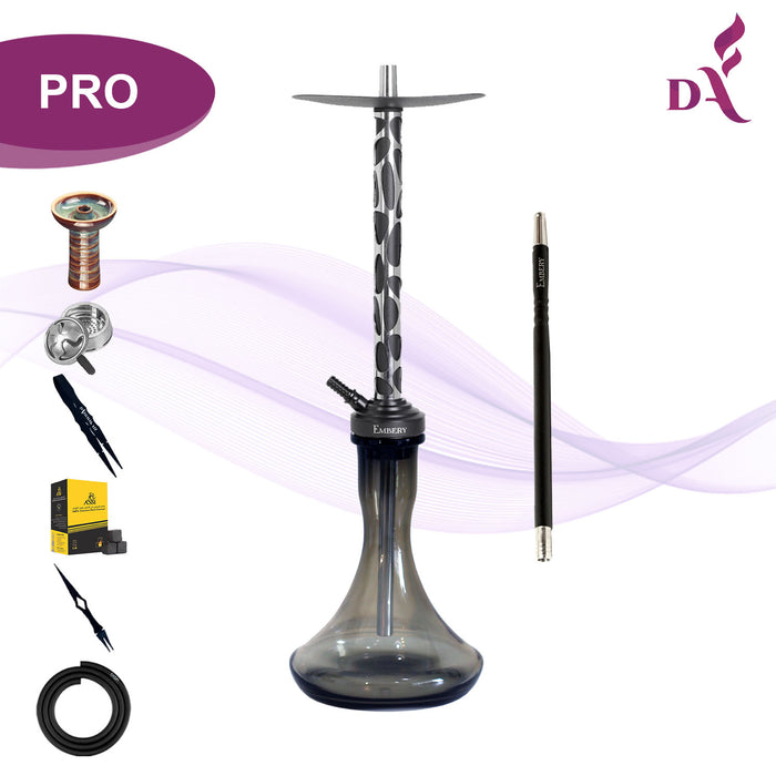Shisha Embery Mono Wave - Silver
