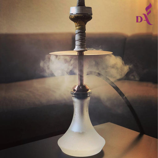 Portable hookah wind cover